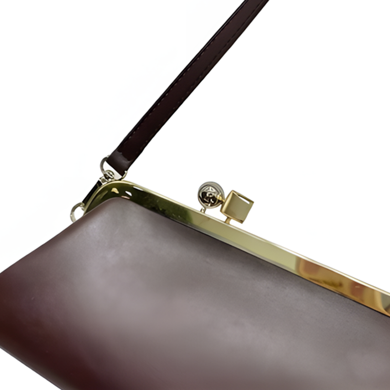 THE VINTAGE ELONGATED CLASP CLUTCH detail image 11