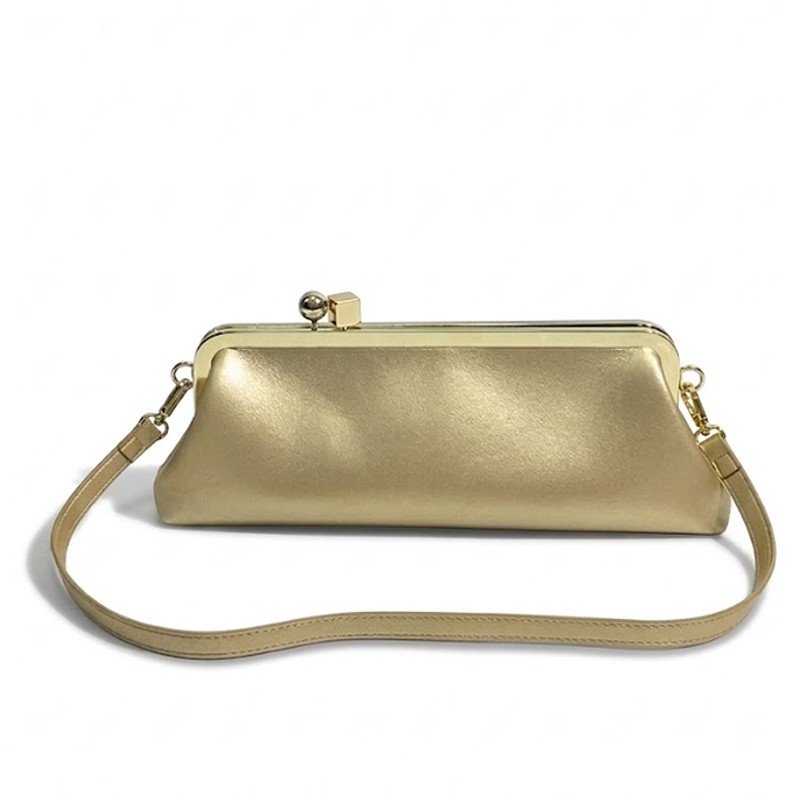 THE VINTAGE ELONGATED CLASP CLUTCH detail image 5