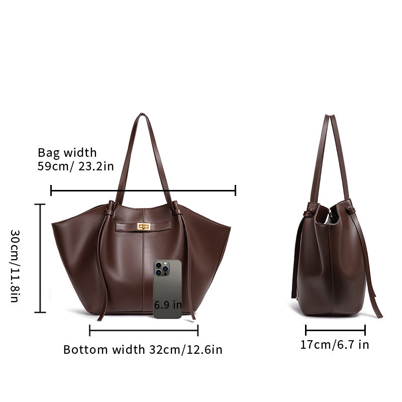 THE OVERSIZED WINGED EXECUTIVE TOTE detail image 3