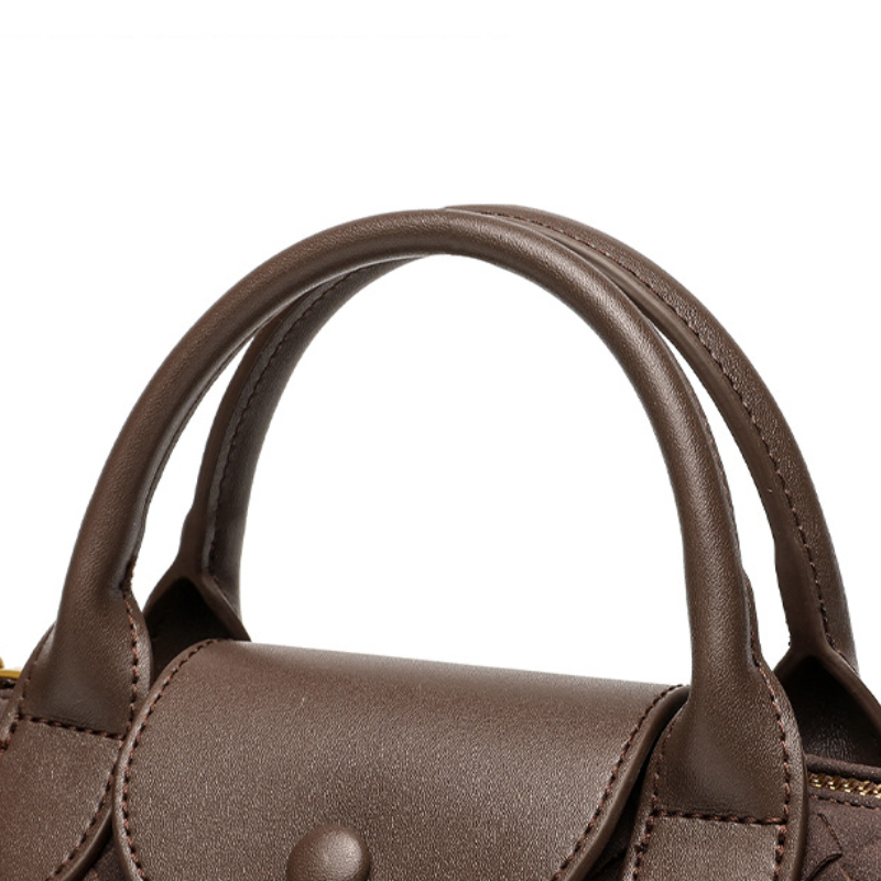 THE FAUX SUEDE FLAP TOTE detail image 14