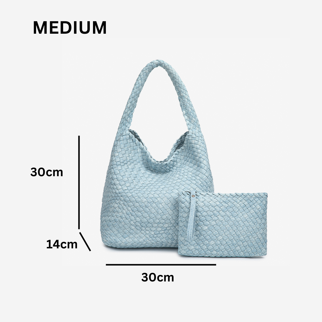 THE DENIM BLOCK VOLUME TOTE detail image 12