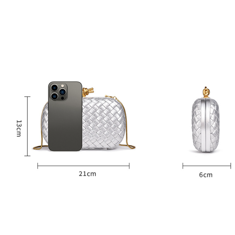 THE REFINED BARREL DUFFEL CLUTCH detail image 3