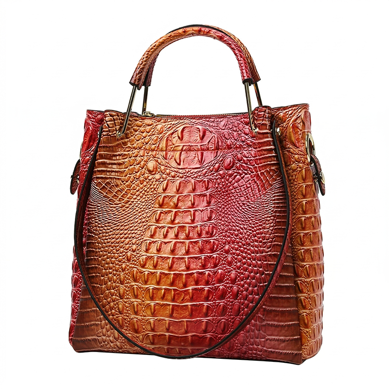 THE LUXE MONOGRAM EMBOSSED TOTE SET detail image 14