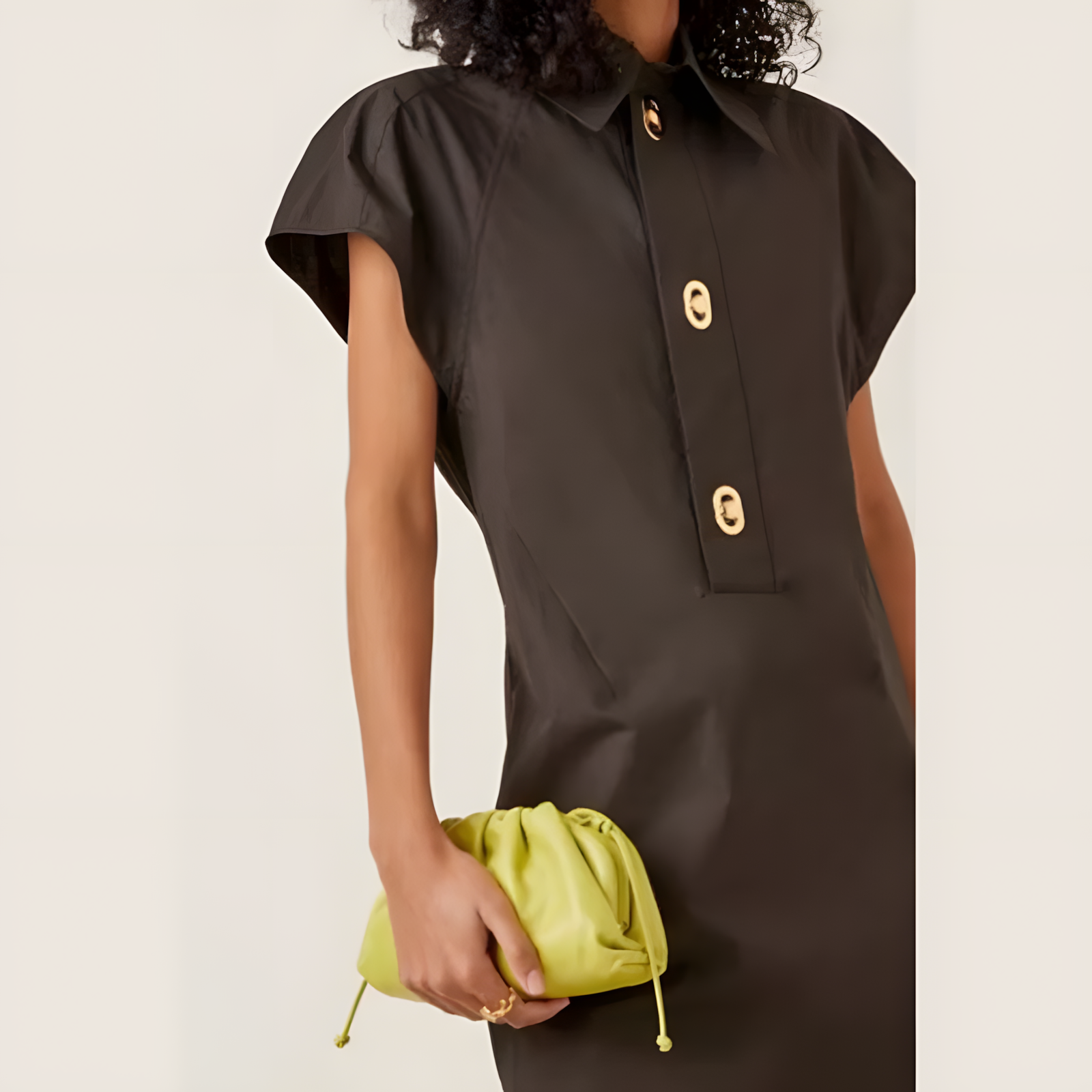 PU leather ruched solid crossbody handbag detail image 7