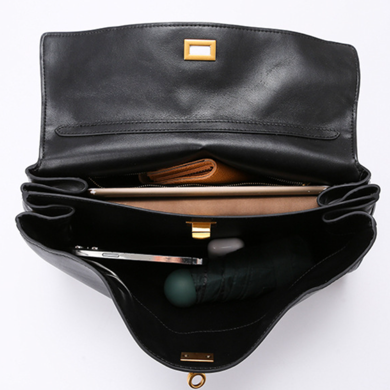 THE TRI-COMPARTMENT EXECUTIVE FLAP BAG detail image 13