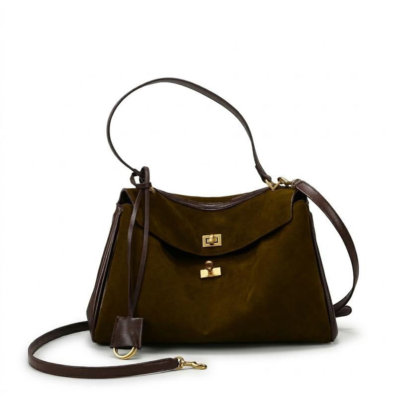 THE TRI-COMPARTMENT EXECUTIVE FLAP BAG detail image 8