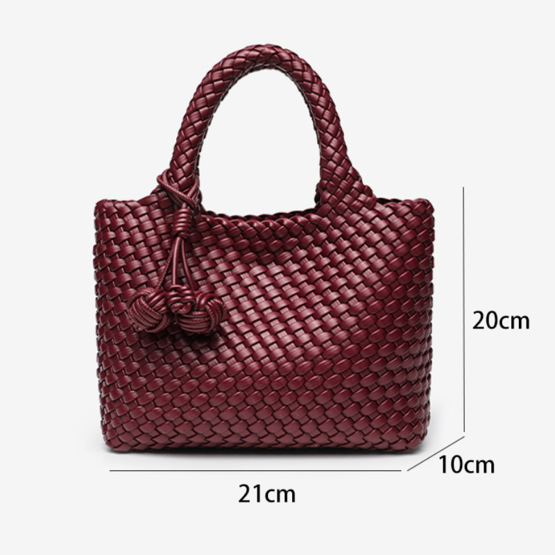 THE MINI VOLUME POM-POM TOTE detail image 2