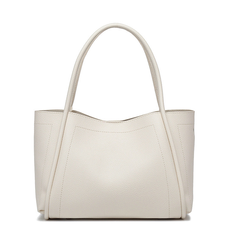 THE STRUCTURED LYCHEE GRAIN TOTE detail image 10