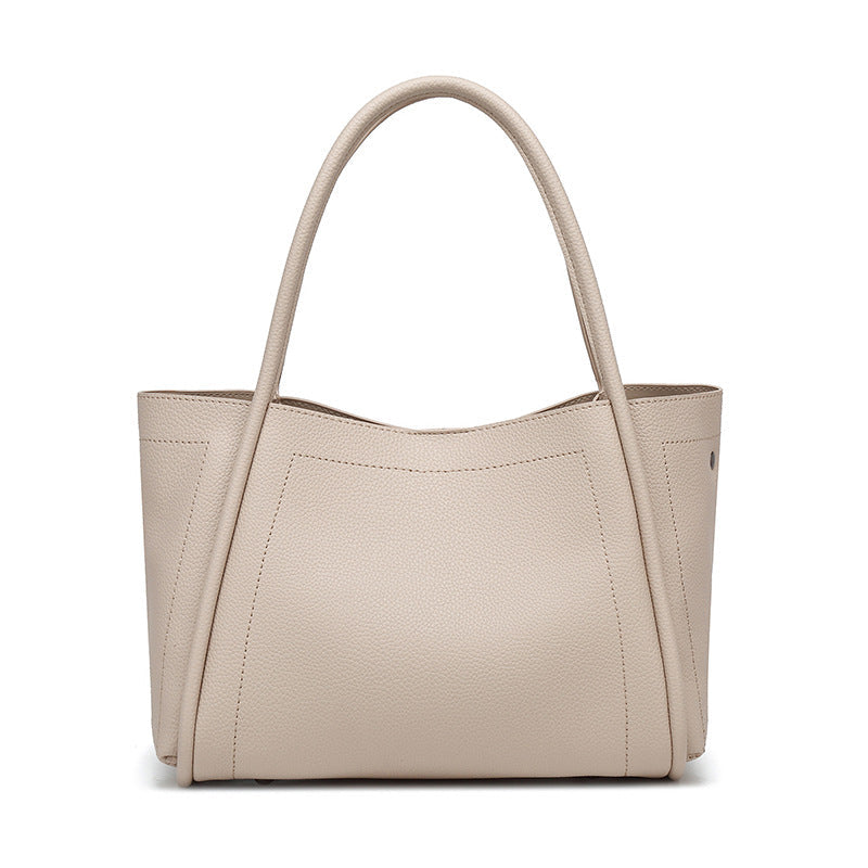THE STRUCTURED LYCHEE GRAIN TOTE detail image 9
