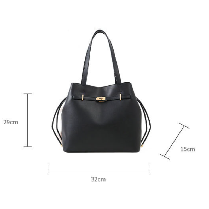THE BELTED DRAWSTRING SHOPPER detail image 3