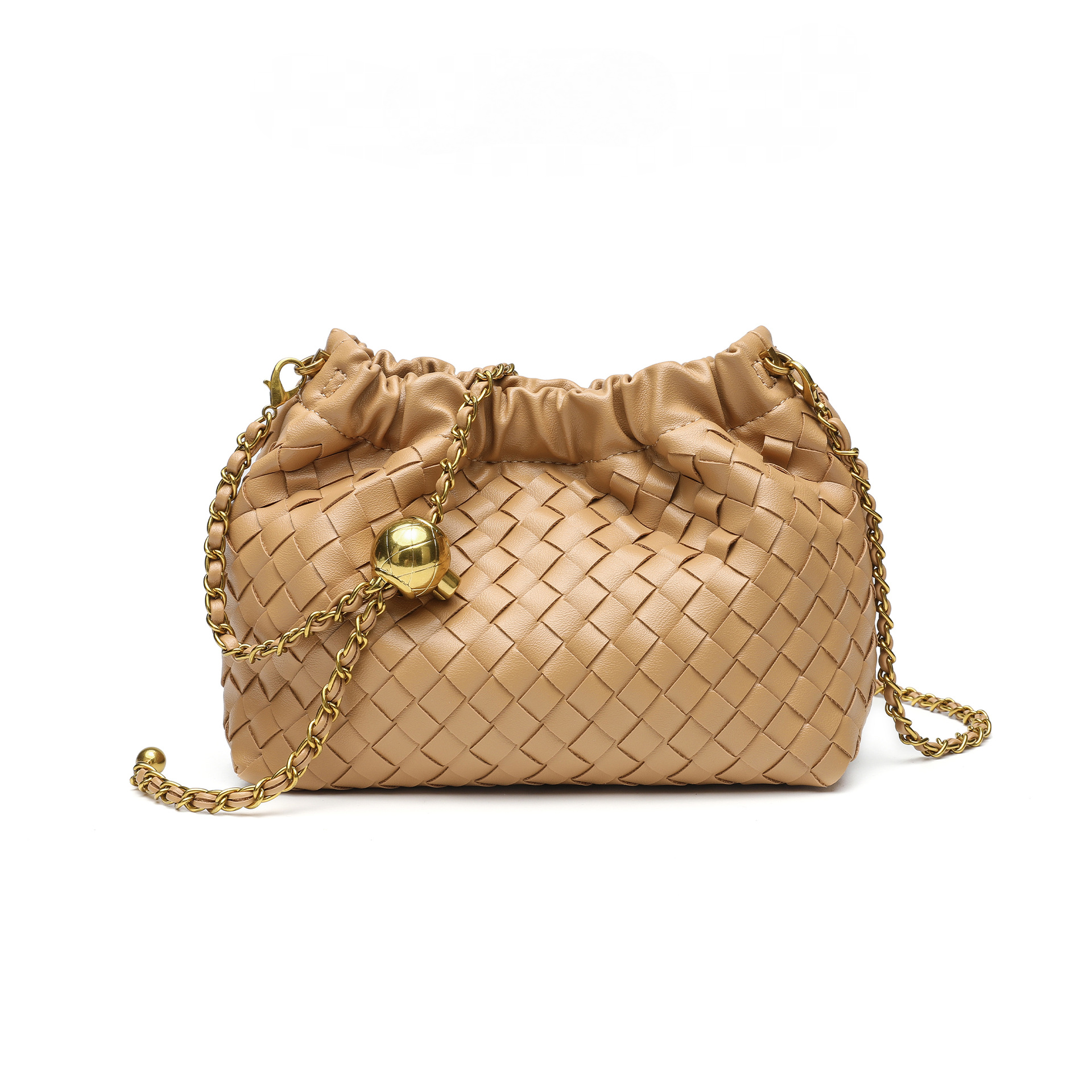 THE ARTISANAL GOLD-BALL CROSSBODY