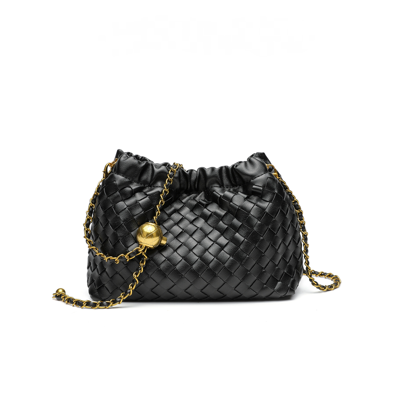 THE ARTISANAL GOLD-BALL CROSSBODY detail image 2