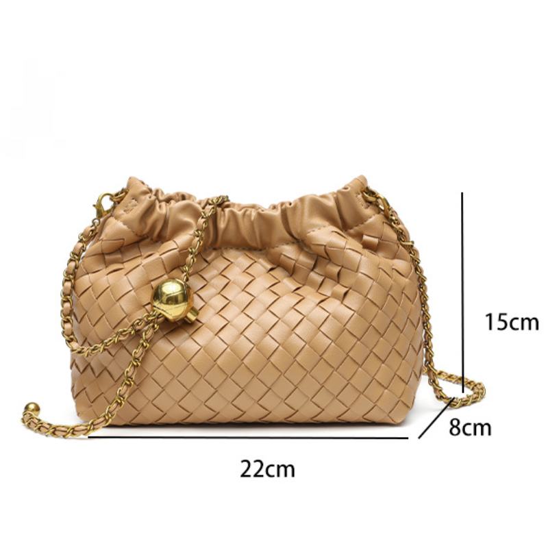 THE ARTISANAL GOLD-BALL CROSSBODY detail image 3