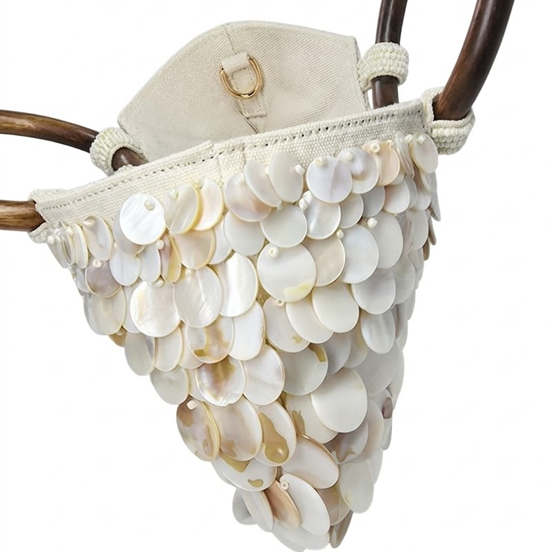 THE MOTHER-OF-PEARL RESORT BAG detail image 3