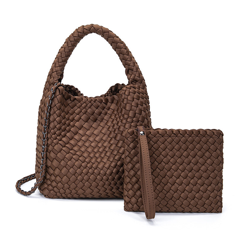 THE SATIN BLOCK VOLUME TOTE variant image