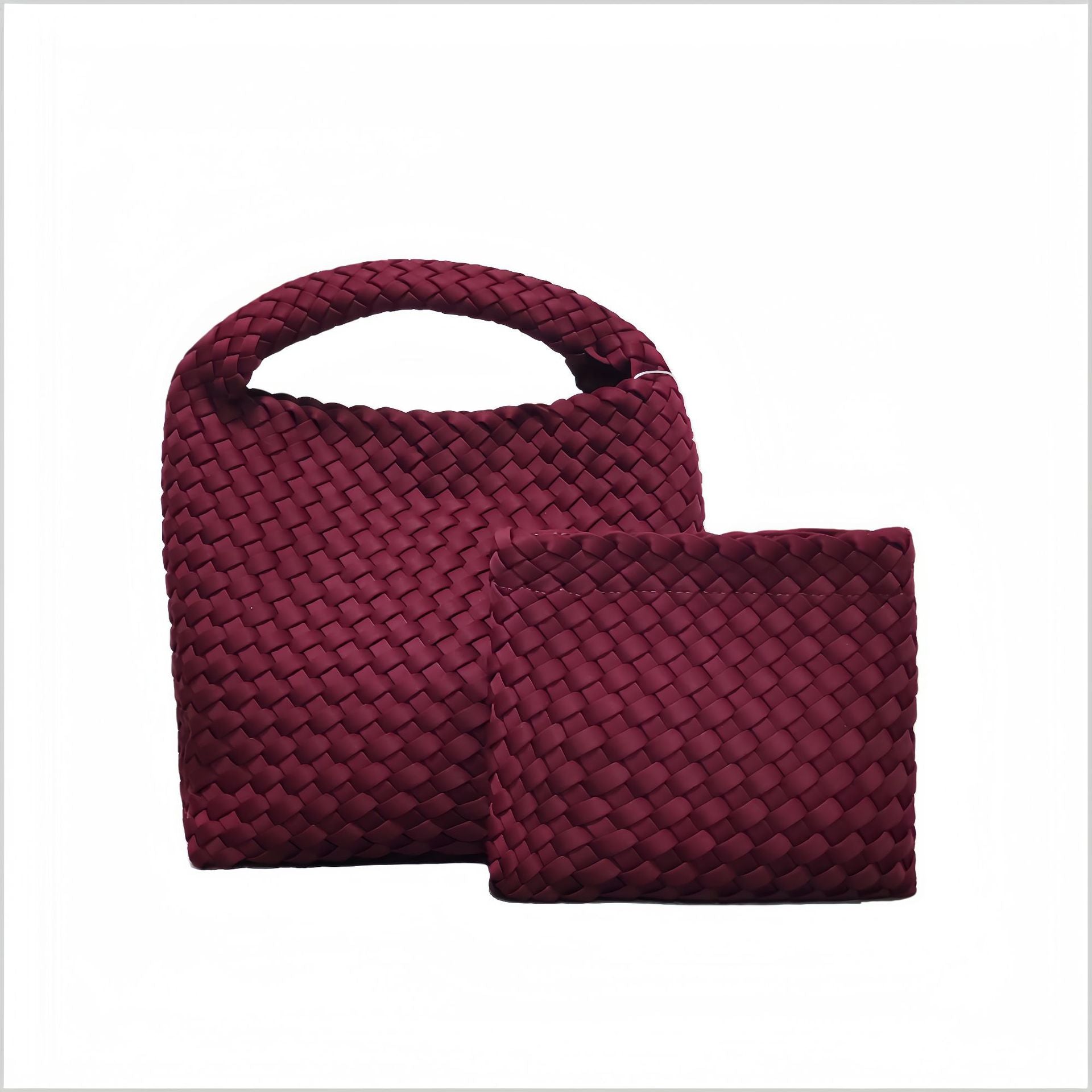 THE SATIN BLOCK VOLUME TOTE detail image 17