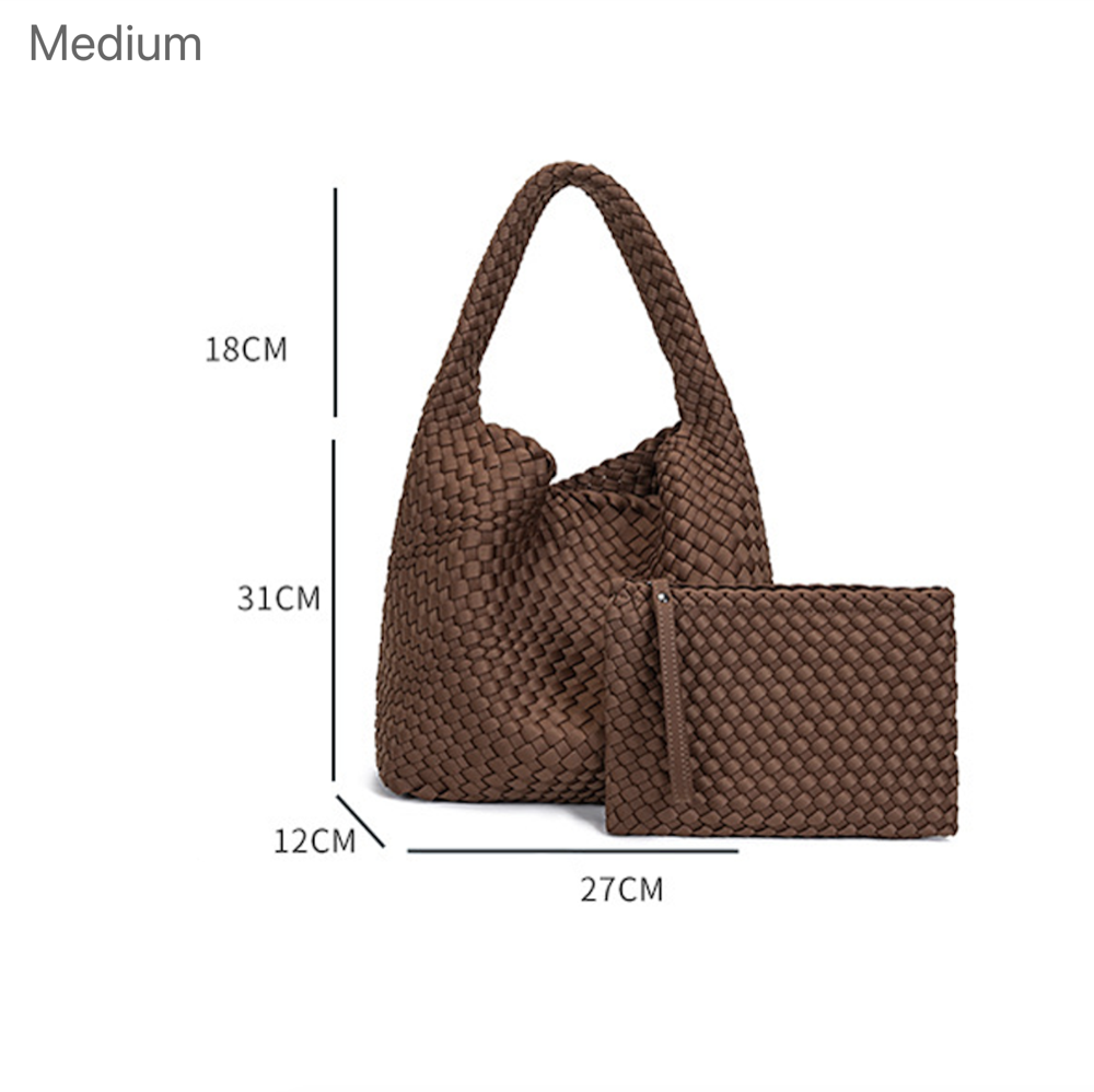 THE SATIN BLOCK VOLUME TOTE detail image 7