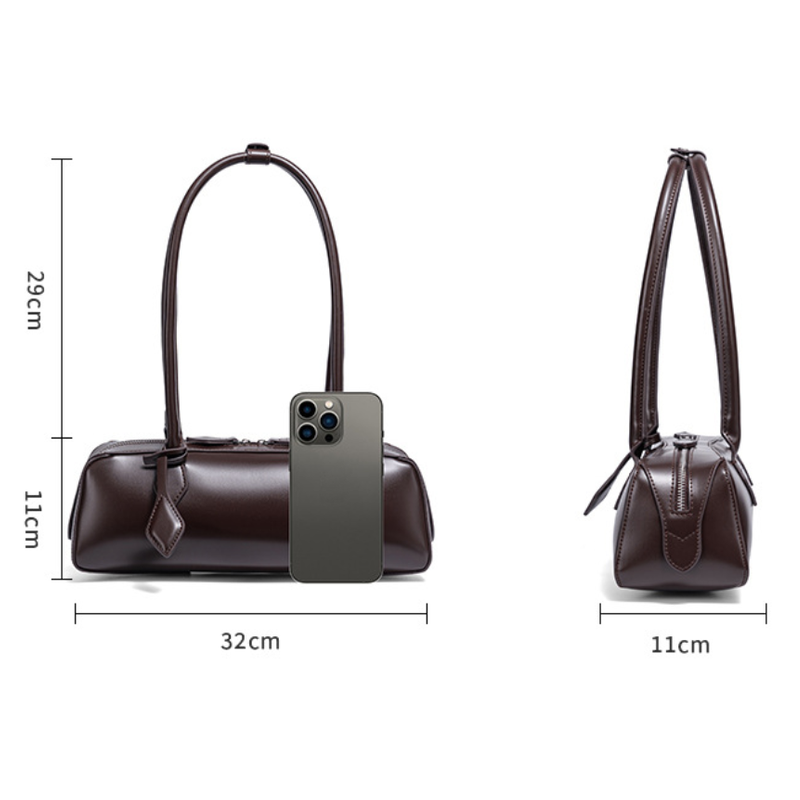 THE REFINED BARREL SHOULDER BAG detail image 3